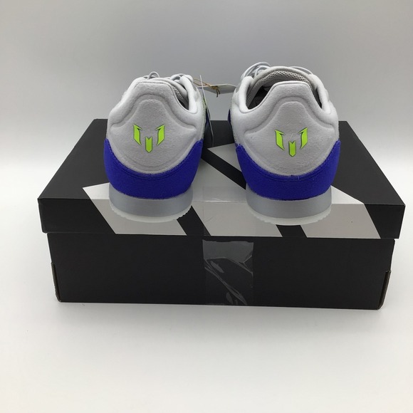 Adidas F50 Freestyle Messi Soccer Football Shoes Mens Size 11 Blue Neon JH8830 - Picture 4 of 8